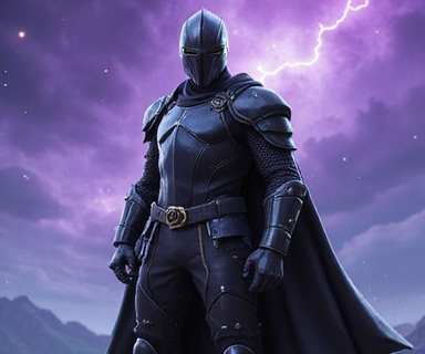 Tenue Fortnite Black Knight